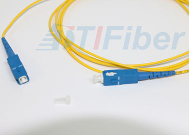 एफटीटीएच नेटवर्क, अनुकूलित लंबाई के लिए एससी / यूपीसी सिम्प्लेक्स फाइबर पैच कॉर्ड सिंगल मोड