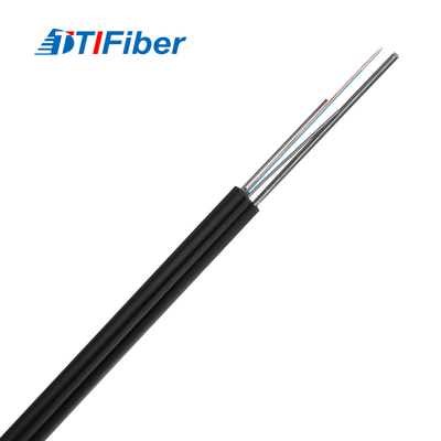 FTTH 4 कोर G657A1 G657A2 Gjyxch फ्लैट फाइबर ऑप्टिक ड्रॉप केबल स्व समर्थित