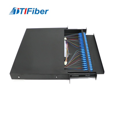 TTIFiber OEM समर्थित ODF फाइबर ऑप्टिक पैच पैनल वितरण टर्मिनल बॉक्स