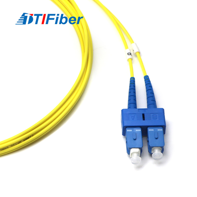 TTIFiber FC-SC SM DX फाइबर ऑप्टिक पैच कॉर्ड 1m 2m 4m 5m