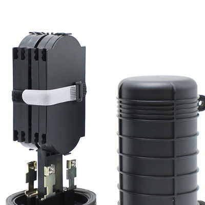 काले फाइबर स्प्लिट बंद