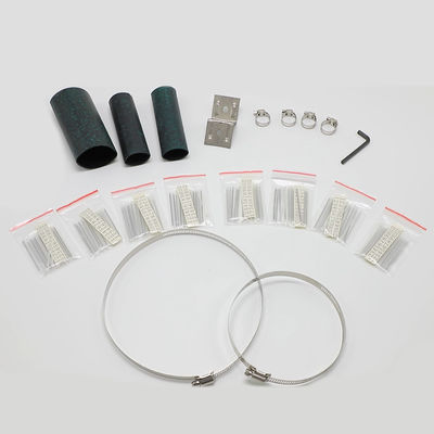 काले फाइबर स्प्लिट बंद