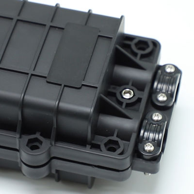 फैक्टरी मूल्य फाइबर ऑप्टिक बॉक्स 12 24 36 कोर 2 इनपुट 2 आउटपुट फाइबर ऑप्टिक स्प्लिट क्लोजर