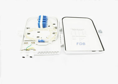 FDB FTTH 16 कोर फाइबर स्प्लिटर डिस्ट्रीब्यूशन बॉक्स आउटडोर PLC वॉल माउंटेड