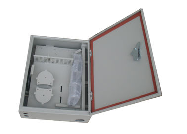 1 × 64 PLC SC / APC के साथ कोल्ड रोल्ड स्टील फाइबर ऑप्टिक डिस्ट्रीब्यूशन बॉक्स