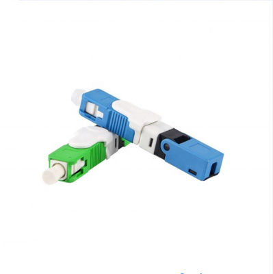 Sc / Upc Sc / Apc Sm Fiber Optic Quick Connector Ftth Singlemode Fiber Optic Fast Connector है
